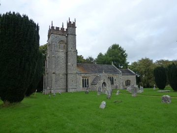 The church of St Laurence in Affpuddle.