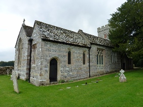 The church in Dewlish.