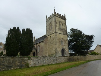 The church of Hinton St Mary.