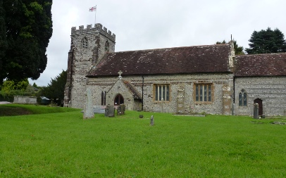 St Nicholas Church in Winterborne Kingston. 